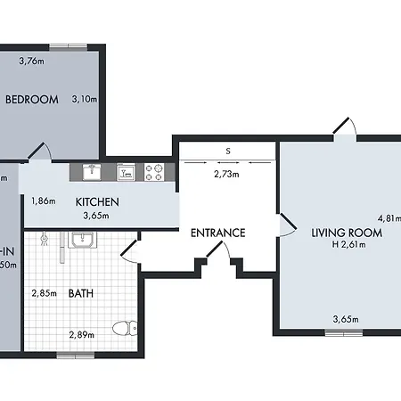 Appartement Charm 3 - Cozy 1-bdr With Shared Garden