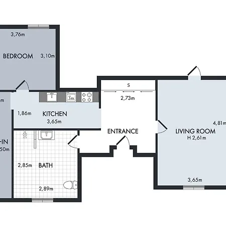 Charm 3 - Cozy 1-bdr With Shared Garden Apartment